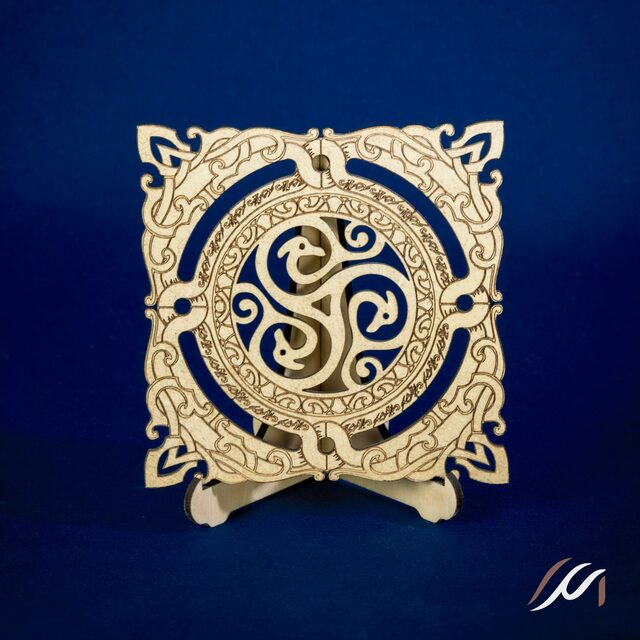 12 sous-verres celtiques et leur boite personnalisable