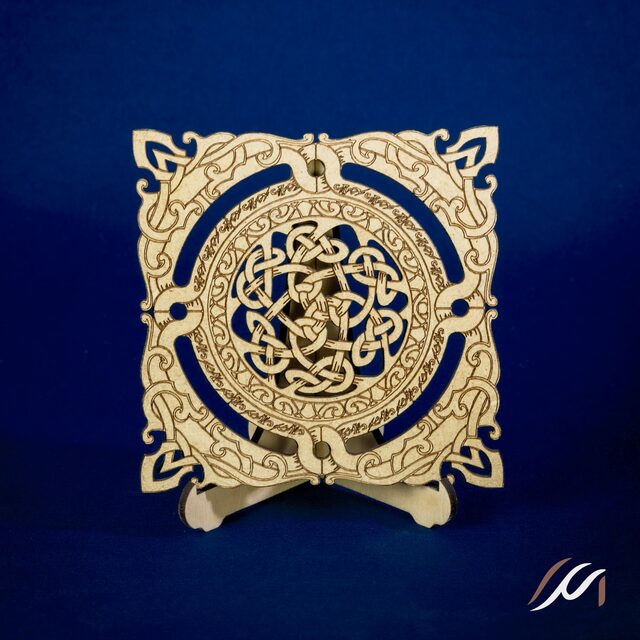12 sous-verres celtiques et leur boite personnalisable